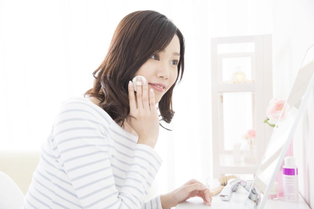 美容に気を使っている人